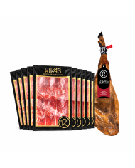 JAMÓN DE BELLOTA IBÉRICO 50% RAZA IBÉRICA GRAN RESERVA