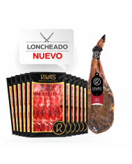 1Kg. PALETA DE BELLOTA IBERICA LONCHEADA EN 8/10 PAQUETES