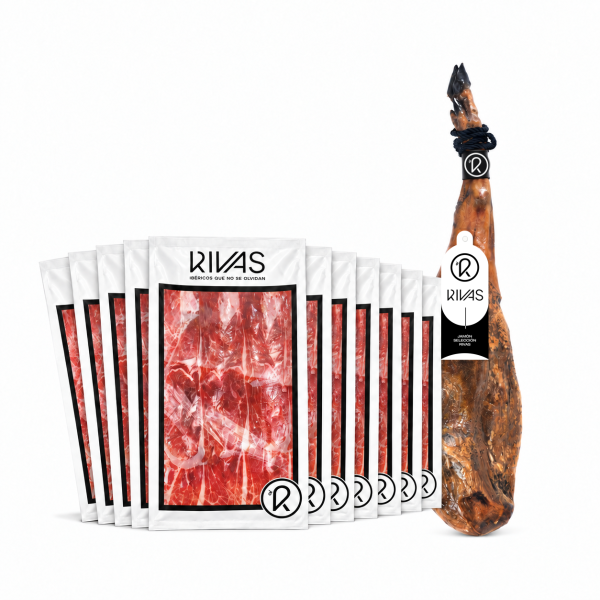 JAMÓN RIVAS SELECCIÓN +36 MESES (LONCHEADO)