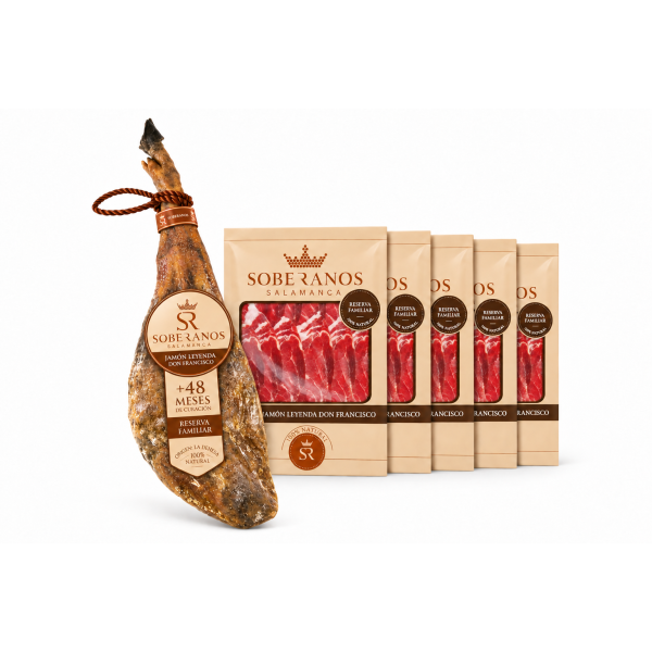 JAMÓN SOBERANOS PREMIUM (LONCHEADO)