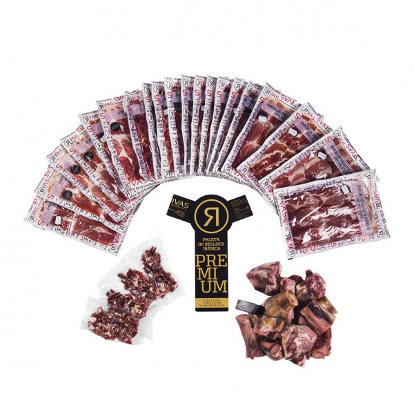 PALETA DE BELLOTA IBÉRICA 100% RAZA IBÉRICA RIVAS PREMIUM EDICIÓN LIMITADA Y NUMERADA-1