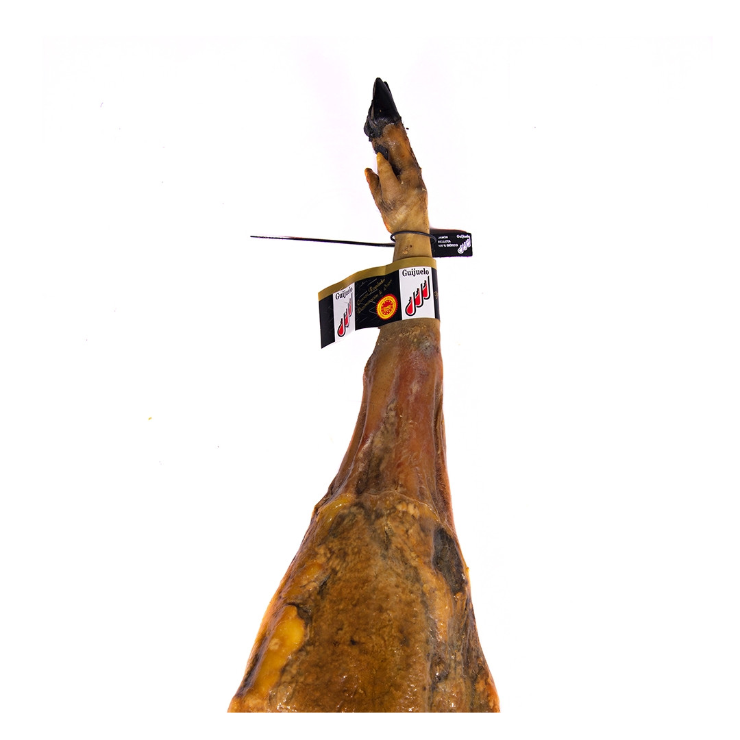 JAMÓN DE BELLOTA 100% IBÉRICO D.O GUIJUELO PREMIUM EXCELENTE Y LIMITADO-0