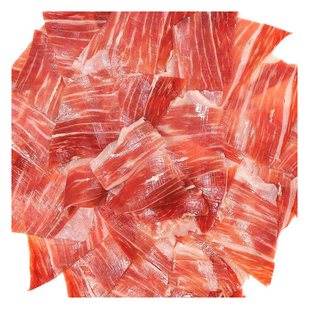 1 KG JAMÓN IBERICO DE CEBO LONCHEADO EN PAQUETES DE 100GRS