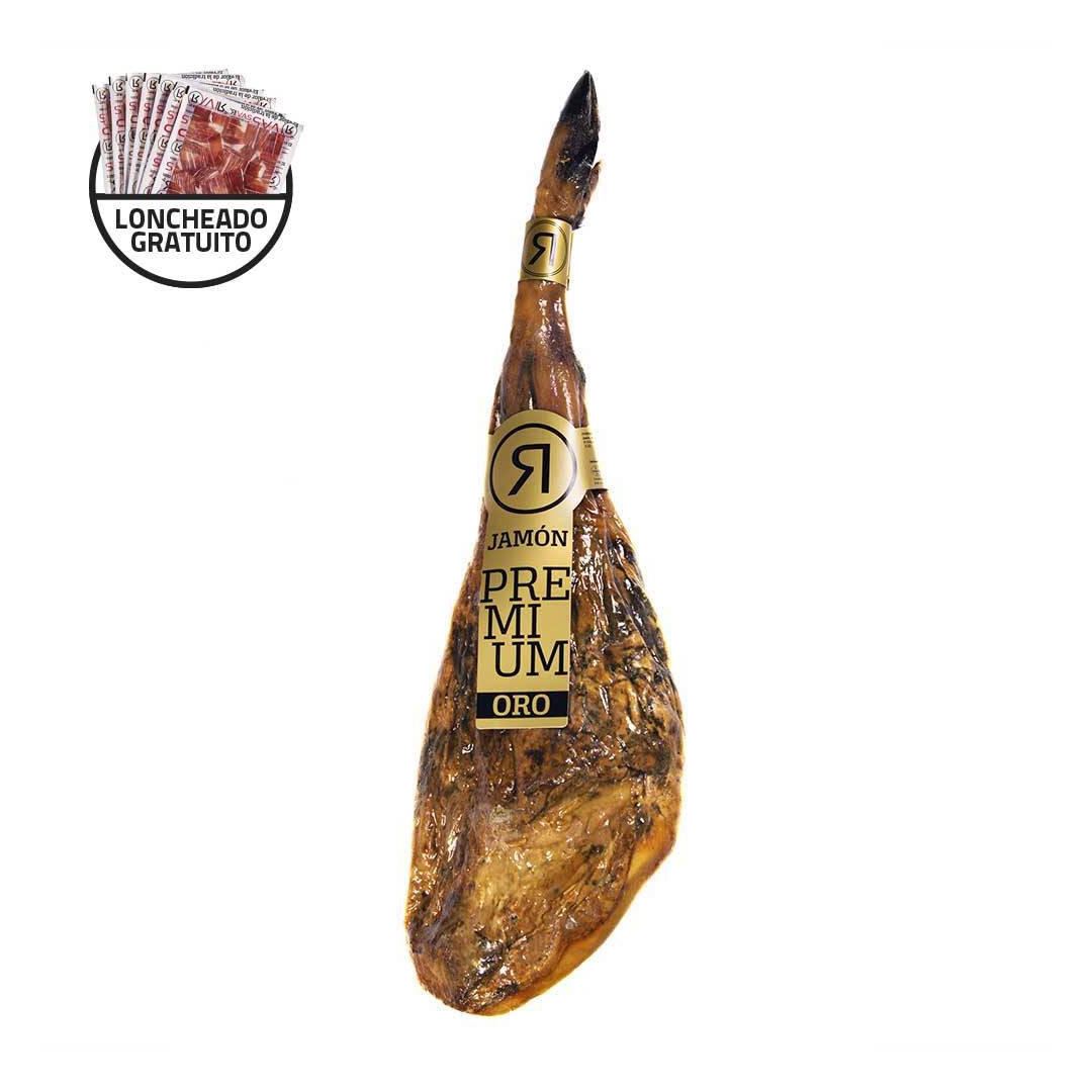 JAMÓN RIVAS ETIQUETA ORO PREMIUM 4 AÑOS DE CURACIÓN