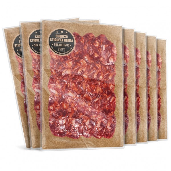 5+2 CHORIZO ETIQUETA NEGRA 100% NATURAL PREMIUM