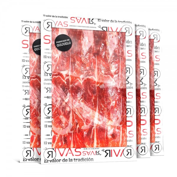1/2 KG. JAMÓN DE BELLOTA IBÉRICO SALAMANCA LONCHEADO EN 5 SOBRES