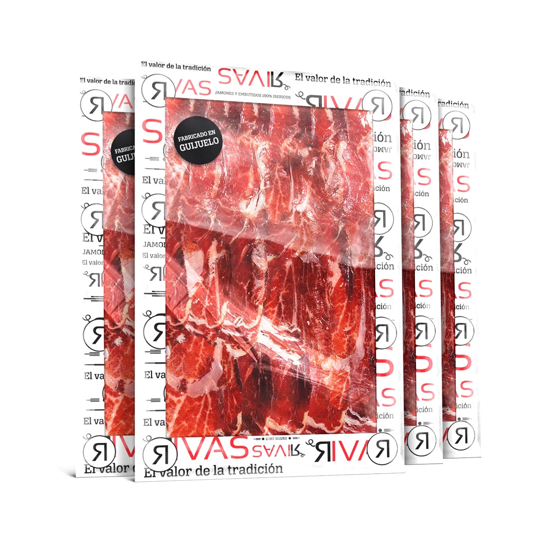 1/2 KG. PALETA IBÉRICA CAMPO GRAN RSV +36 MESES LONCHEADA EN 5 SOBRES