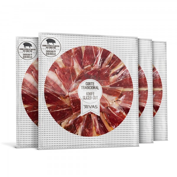 1/2 Kg. PALETA BELLOTA IBÉRICA (SALAMANCA) CORTADA A CUCHILLO EN 5 SOBRES