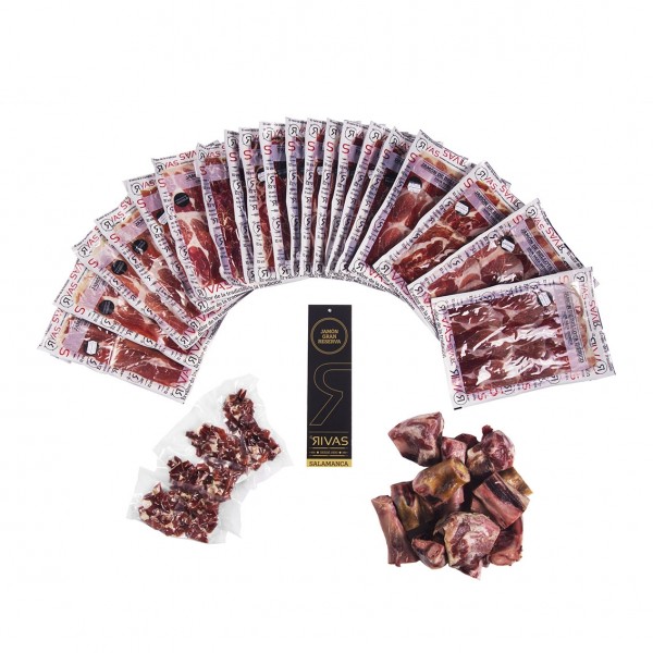 JAMÓN RIVAS 100% NATURAL GRAN RESERVA D.O SALAMANCA +4 AÑOS DE CURACIÓN  AÑADA EXELENTE LIMITADA 300 UNIDADES-1