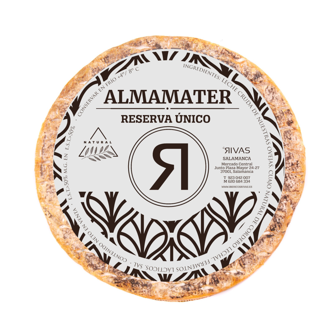 QUESO ALMAMATER RSV ÚNICO OVEJA LECHE CRUDA 100% NATURAL